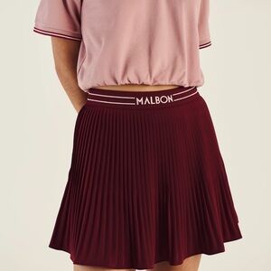 Malbon Pleated Golf Skirt NWT Size 4
